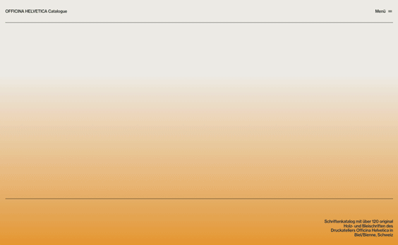 Preview of OH Catalogue website