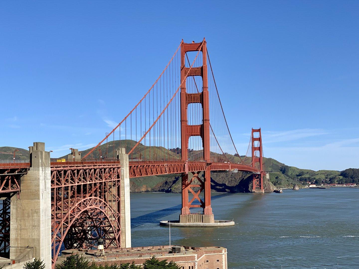 #TheGoldenGateBridge & all its patina art deco glory. 🌉 #SanFrancisco #Photography #CCLicense #CCBYSANCND #MobilePhotography iPhoneXs